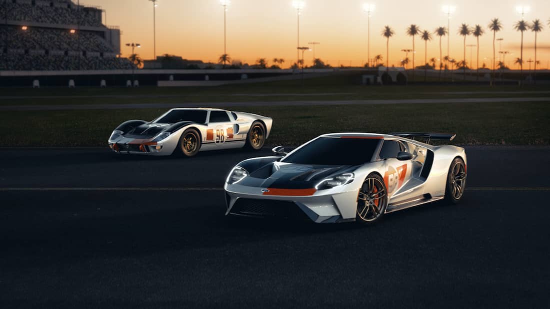 AS24 News Ford GT Heritage Edition banner