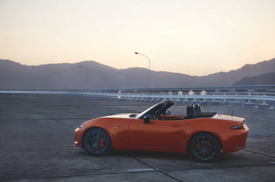 Mazda MX-5 30th Anniversary Edition: oranje is het nieuwe zwart