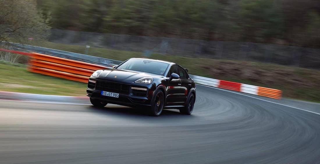 AS24 Porsche Cayenne Nürburgring banner