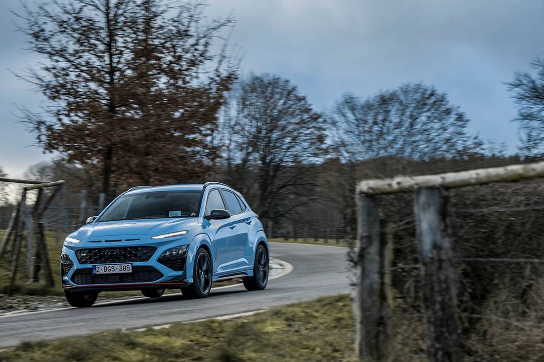 2022 HYUNDAI KONA N corner front