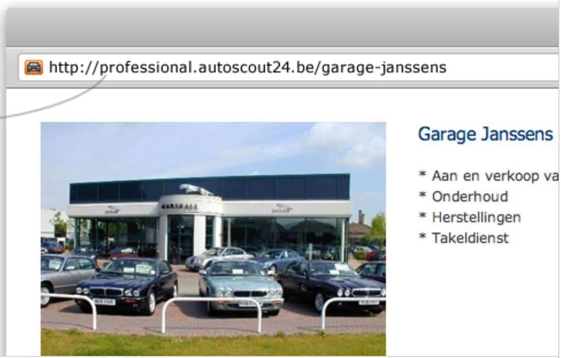 Dealer Home Page NL