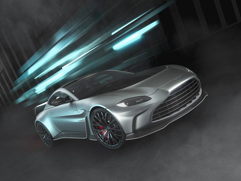 Aston Martin V12 Vantage (2022) statisch, vooraanzicht