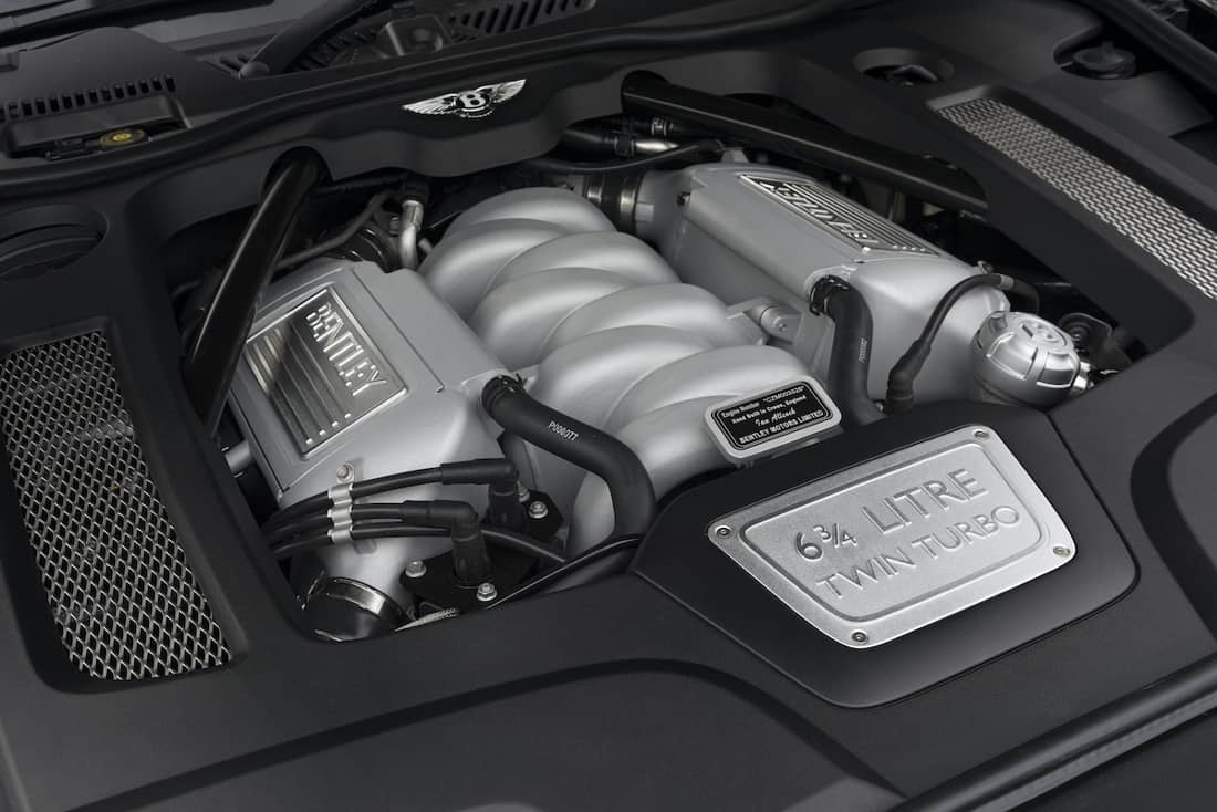 Bentley V8 production end