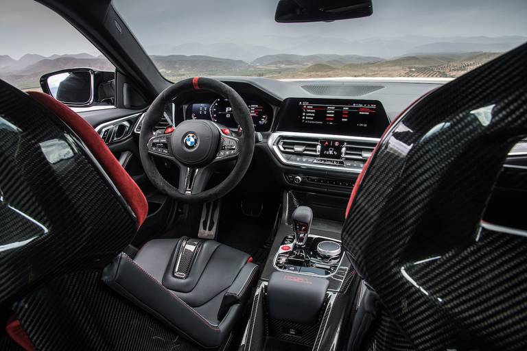 BMW M4 CSL (2022) interieur