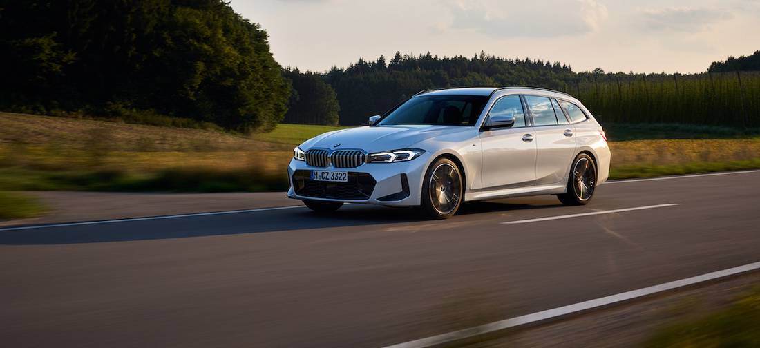 BMW 320e Touring: snel zijn is de boodschap