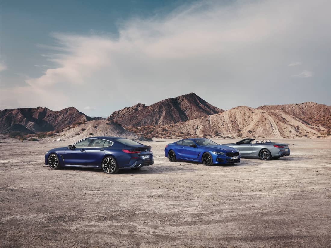 BMW 8 Reeks range 2022