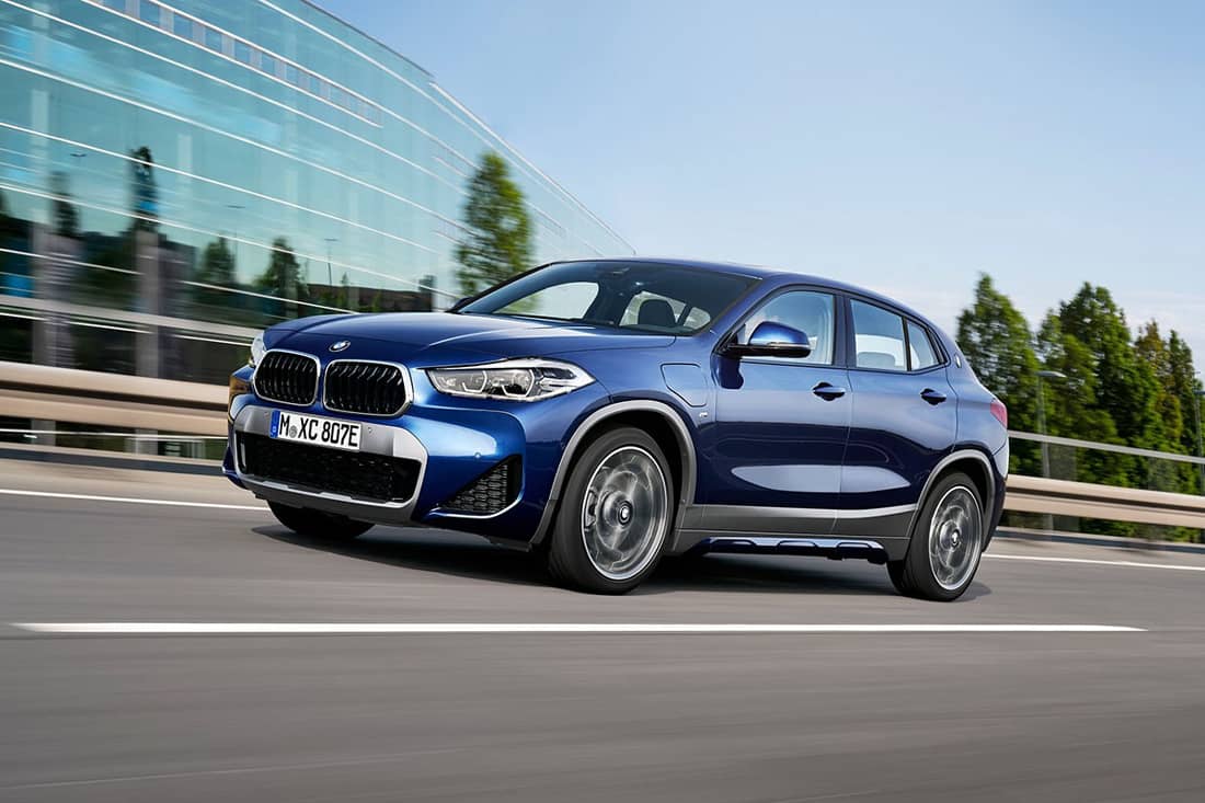 BMW X2 xDrive25e: schaalvergroting