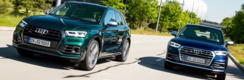 Test: Audi SQ5 – A la pompe verte