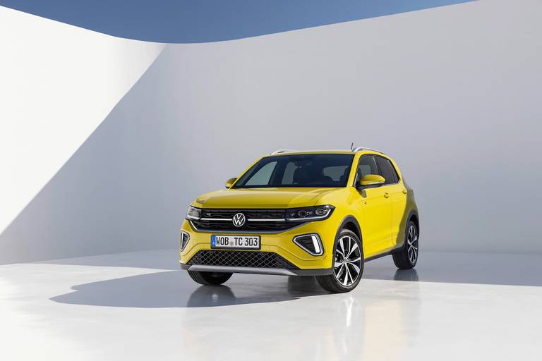 VW T-Cross (2023) static, front view