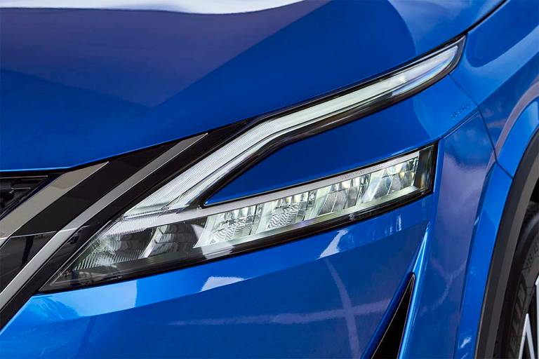 AS24 Nissan Qashqai 2021 detail koplamp