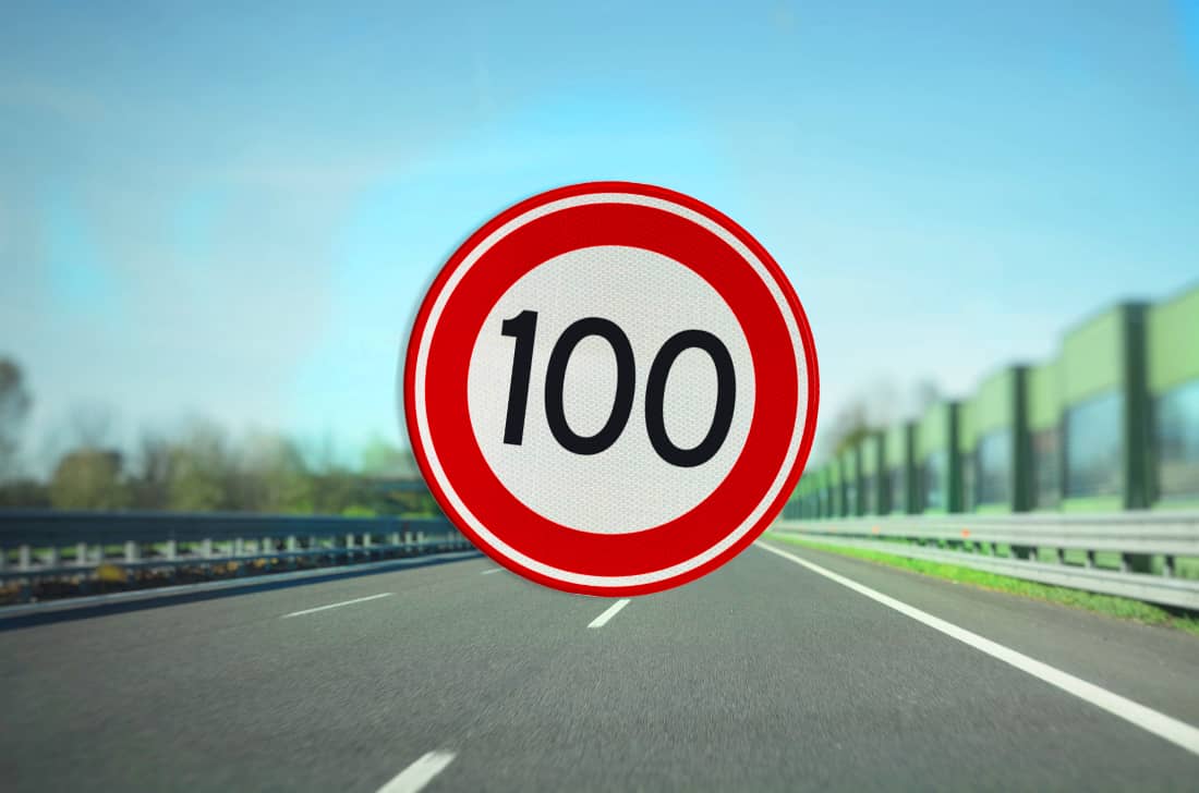 Ring Brussel 100 km/u